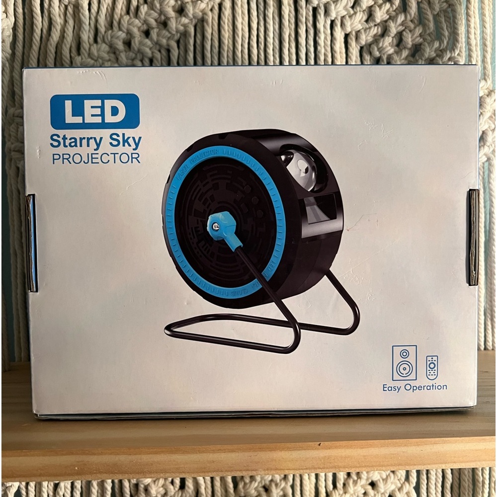 LED starry sky projector